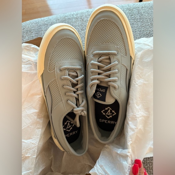 Sperry Women’s Soletide Seacycled Leather Shoes – Size 8.5 – Brand New in Box - Picture 5 of 11